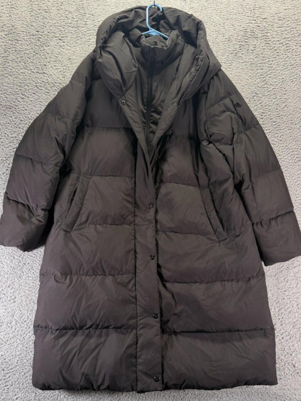 Lauren Ralph Lauren Pillow Collar Quilted Puffer Jacket Womens XXL Black Down